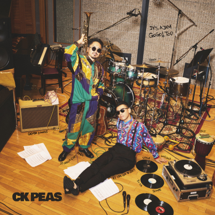 C&KのNEW ALUBM「CK PEAS」のジャケット画像