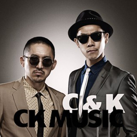 C&KのALBUM「CK MUSIC」のCDジャケット